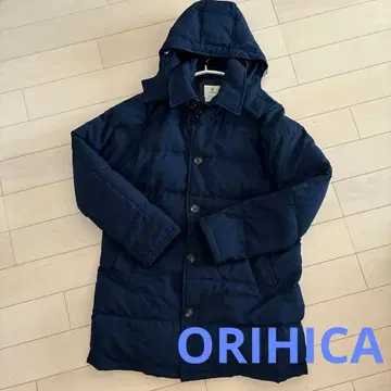 ORIHICA 오리히카 다운 90% 페더 10% 구스 다운 네이비