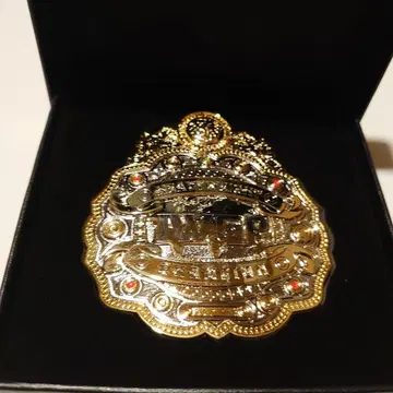 가격 인하 협상 불가 4대 헤비급 챔피온 벨트 버클 신일본 프로레슬링