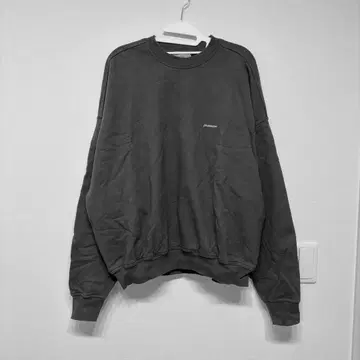 FORSOMEONE CURSIVE SWEAT BLACK 사이즈 48