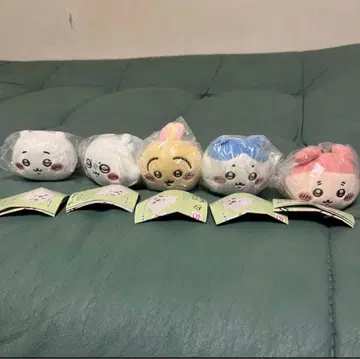 치이카와 (먼작귀) 늘어놓는 봉제인형 봉제인형 가챠 컴플리트 5종 세트