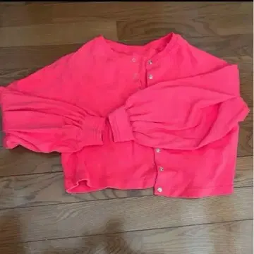 freaks store Healthknit 긴팔 가디건 핑크