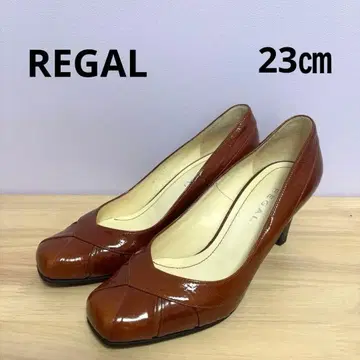 REGAL 펌프스 23cm 브라운 계열 스퀘어토