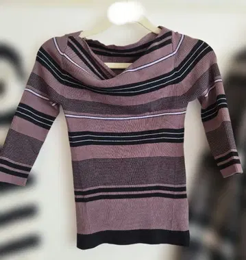 프레이 아이디 5부 소매 니트