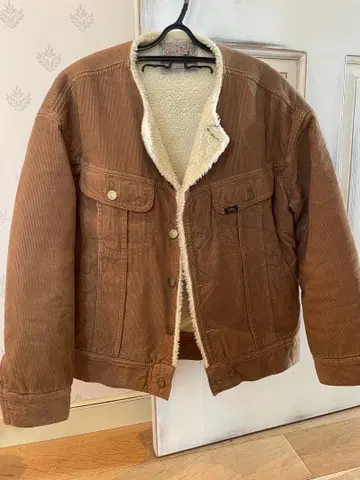 Lee 코듀로이 보아 라이닝 자켓