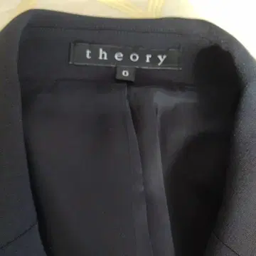 theory 블랙 테일러드 자켓