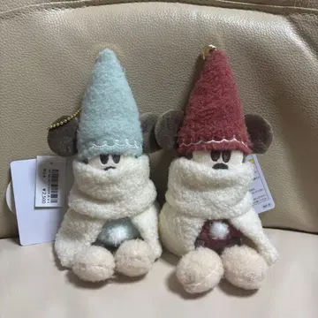 디즈니 크리스마스 2025 리루린린 인형 배지 2개 세트