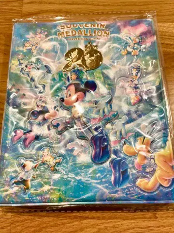 수베니어 메달북 디즈니씨 20주년