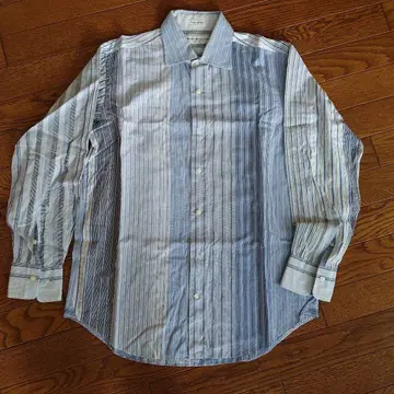 YAMANE DELUXE 스트라이프 와이셔츠 3B