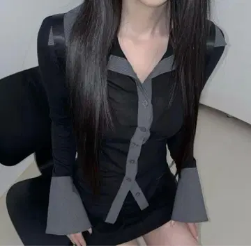 thairtown 상의 긴팔 셔츠