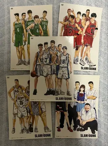 슬램덩크 DVD 특전 2008년 엽서 5매입