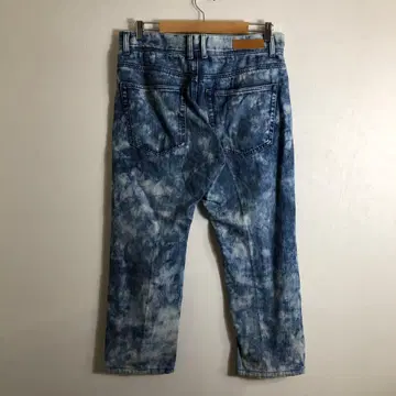 [ 새상품급 ] 빈티지 타이다이풍 데님 팬츠 XL