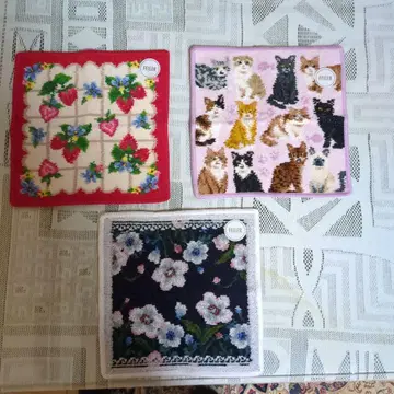 페이러 타월 손수건 3개 세트