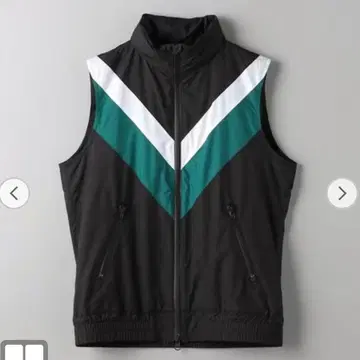 INSCRIBE 트랙 슬리브리스 자켓 블랙 M2