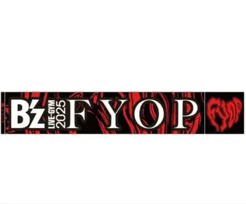 B'z LIVE-GYM 2025 FYOP 머플러 타월