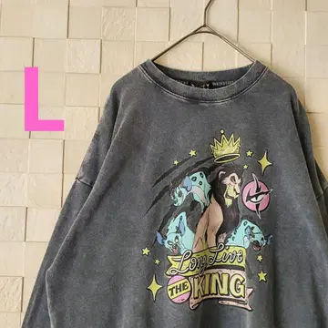 디즈니 빌런즈 라이온킹 스카 트레이닝복 여성용 L 사이즈