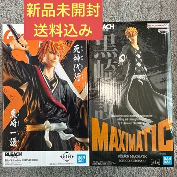 [ 2개: 미개봉 새상품 ] BLEACH 쿠로사키 이치고 피규어 세트