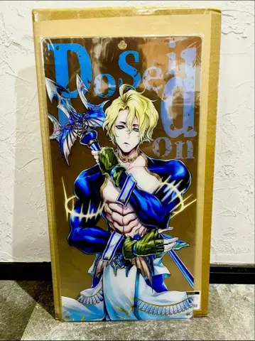 종말의 발키리 인류 경악! 빅 사이즈 아크릴 보드 미개봉 포세이돈