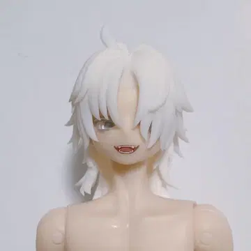 시칠리아의 추억 인형용 화이트 헤어 부품 3