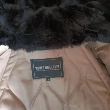 WORLD WIDE LOVE! RECOVERY 모즈 코트 사이즈 3