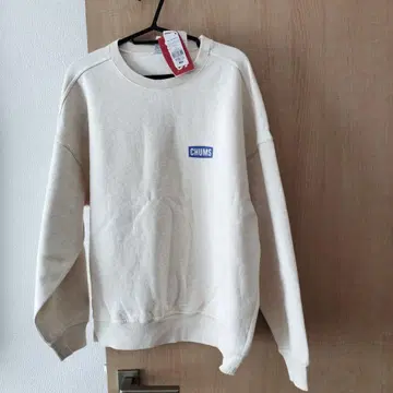 CHUMS 아이보리 맨투맨