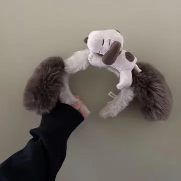 유니버셜 스누피 머리띠