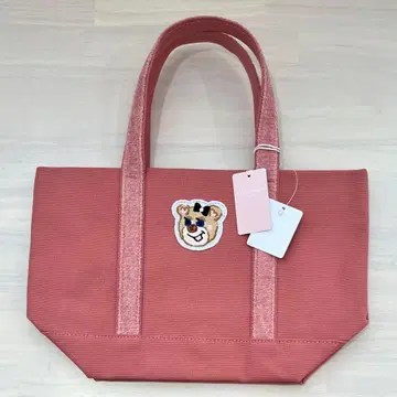 [ 미사용 새상품 ] 페이러 올드 테디 걸 와펜 토트백 (소)