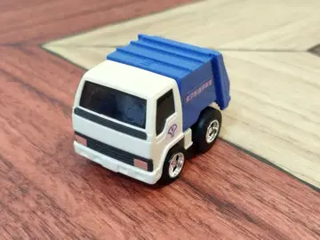 초로Q 청소차 수집차 도쿄도 청소사업 트럭 미니카