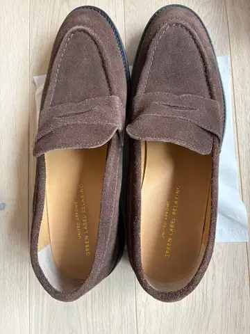 GREEN LABEL RELAXING 브라운 로퍼