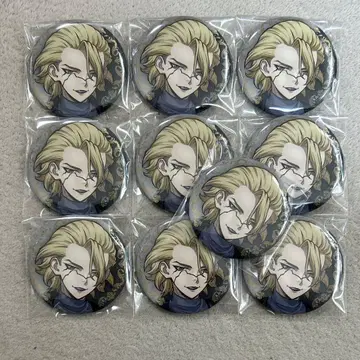 Dr.STONE 더 캐릭터 블랙 수트 캔뱃지 스탠리 클로즈업 10점