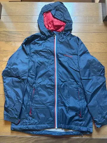 컬럼비아 나일론 자켓 후드 부착 M