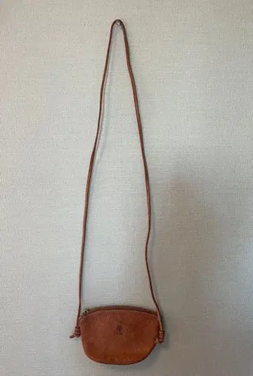 CI-VA 가죽 숄더백 브라운