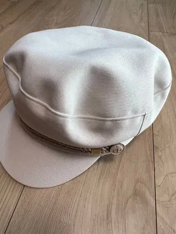 화이트 헌팅 캡 모자 코튼 카시라