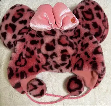 [ 당일 발송 가능 ] 레오파드 무늬 미니 팬캡