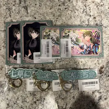 FAM 복권 샤니마스 나나쿠사 니치카 이름 키링