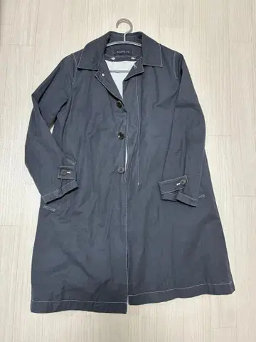 사이즈 36 S 사이즈 여성용 GALERIE VIE 롱 코트 데님