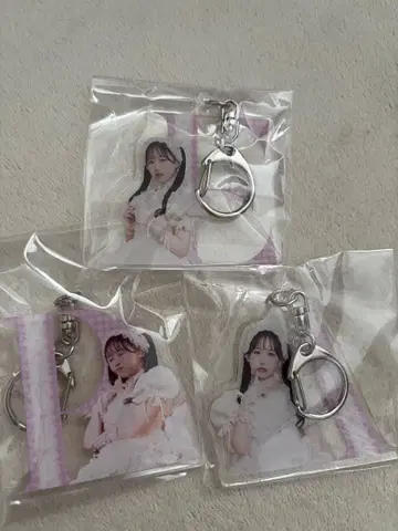 FRUITSZIPPER 마츠모토 카렌 키링 3개 세트