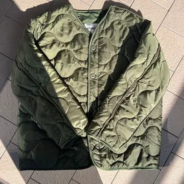 밀리터리 퀼팅 자켓