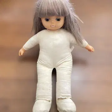 쇼와 레트로 패브릭 소재 인형 눈 감는 인형