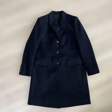 네이비 체스터 코트