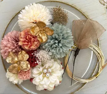 성인식 졸업식 시치고산 사전 촬영 머리 장식