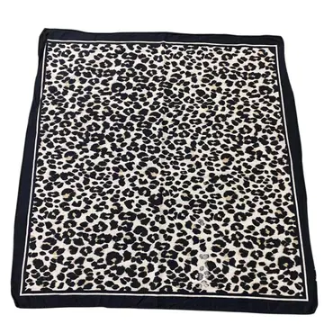 USA 구제 의류 스카프 반다나 레오파드 무늬 빈티지 V22