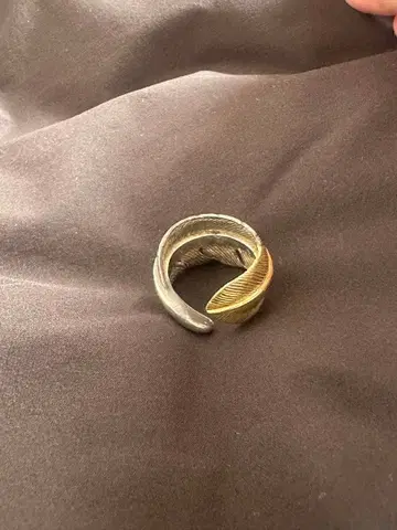 선금 페더 반지