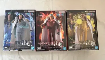 원피스 출항 피규어 3대장 기어 사카즈키 쿠잔 볼사리노