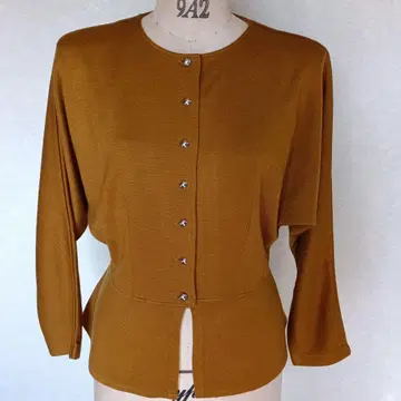 리브 머스타드 블라우스