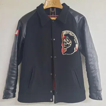 소프트 머신 SOFTMACHINE 바시티 자켓 파라오 자켓 XL