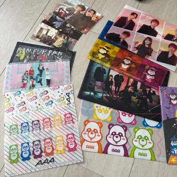 [ 가격 인하 가능 ] AAA 엽서 씰 클리어 파일 세트