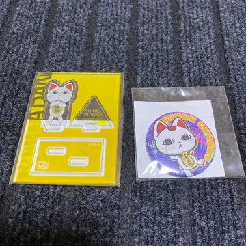 단단단 터보바바아(마네키네코) 아크릴 스탠드, 캔뱃지