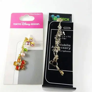 도쿄 디즈니 이어폰 잭 커버 세트