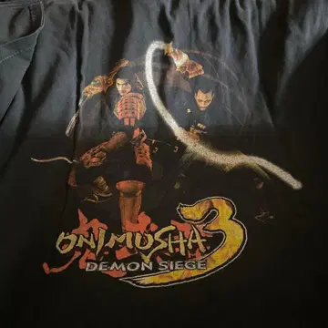 ONIMUSHA 3 DEMON SIEGE 티셔츠 XL