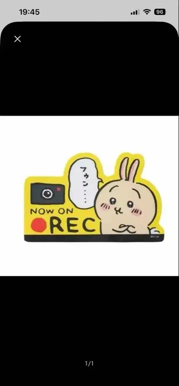 치이카와 (먼작귀) 엔조이 드라이브 토끼